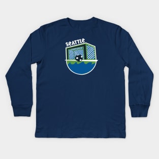 Seattle Goal Kids Long Sleeve T-Shirt